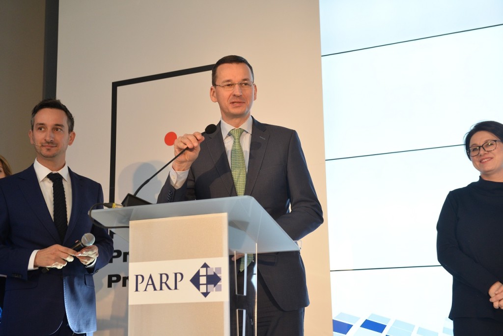 Mateusz Morawiecki, Deputy Prime Minister and Minister of Development and Finance, wished Polish entrepreneurs innovative products 
